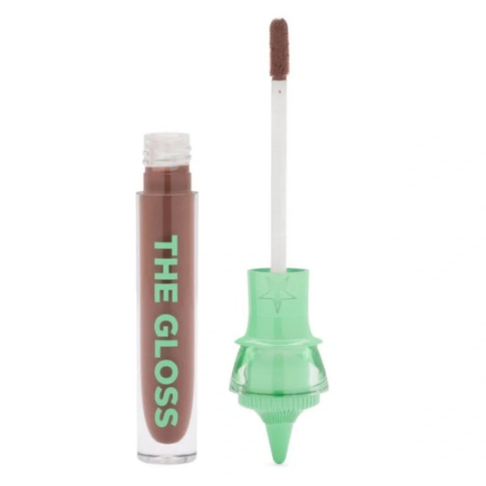 NEW! JEFFREE STAR THE GLOSS in UNTOUCHABLE Brown High Shine Lip Gloss Lip Stick